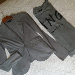 Armani Exchange blazer & bonus MANGO tee shirt Size Small